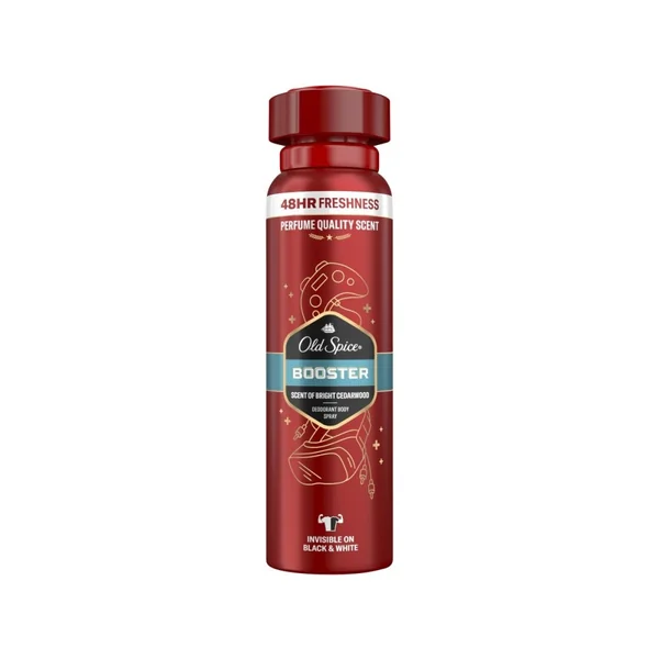 Old Spice Booster Dezodorant V Spreji Pre Mužov, 48 h Sviežosť a Bez Hliníka 1×150 ml, dezodorant