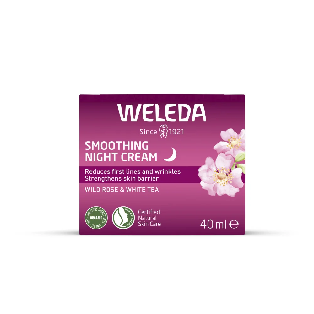 WELEDA Rozjasňujúci nočný krém Divoká ruža a biely čaj 1×40 ml, nočný krém