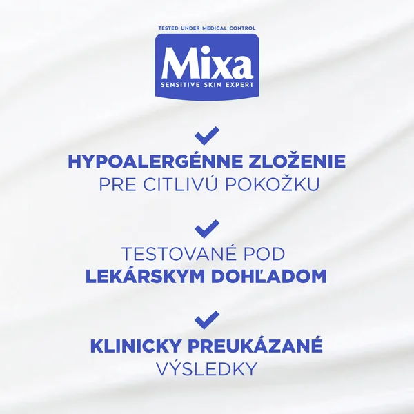 Mixa ochranná telová starostlivosť 1×400 ml, telový krém