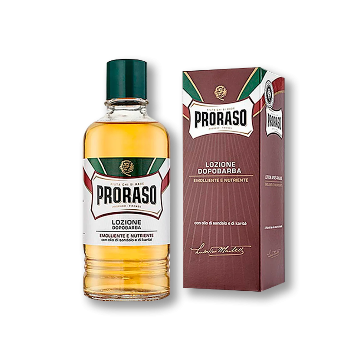 Voda po holení santalové drevo Proraso after shave lotion Nourish 400ml