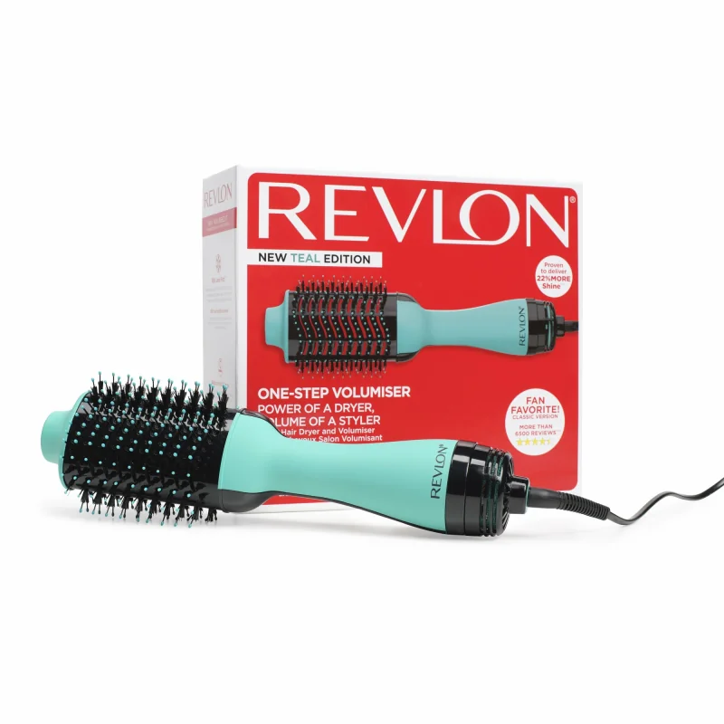 REVLON PRO COLLECTION  RVDR5222T Vlasový Teal s funkciou sušenia a kulmou, farba oceán 