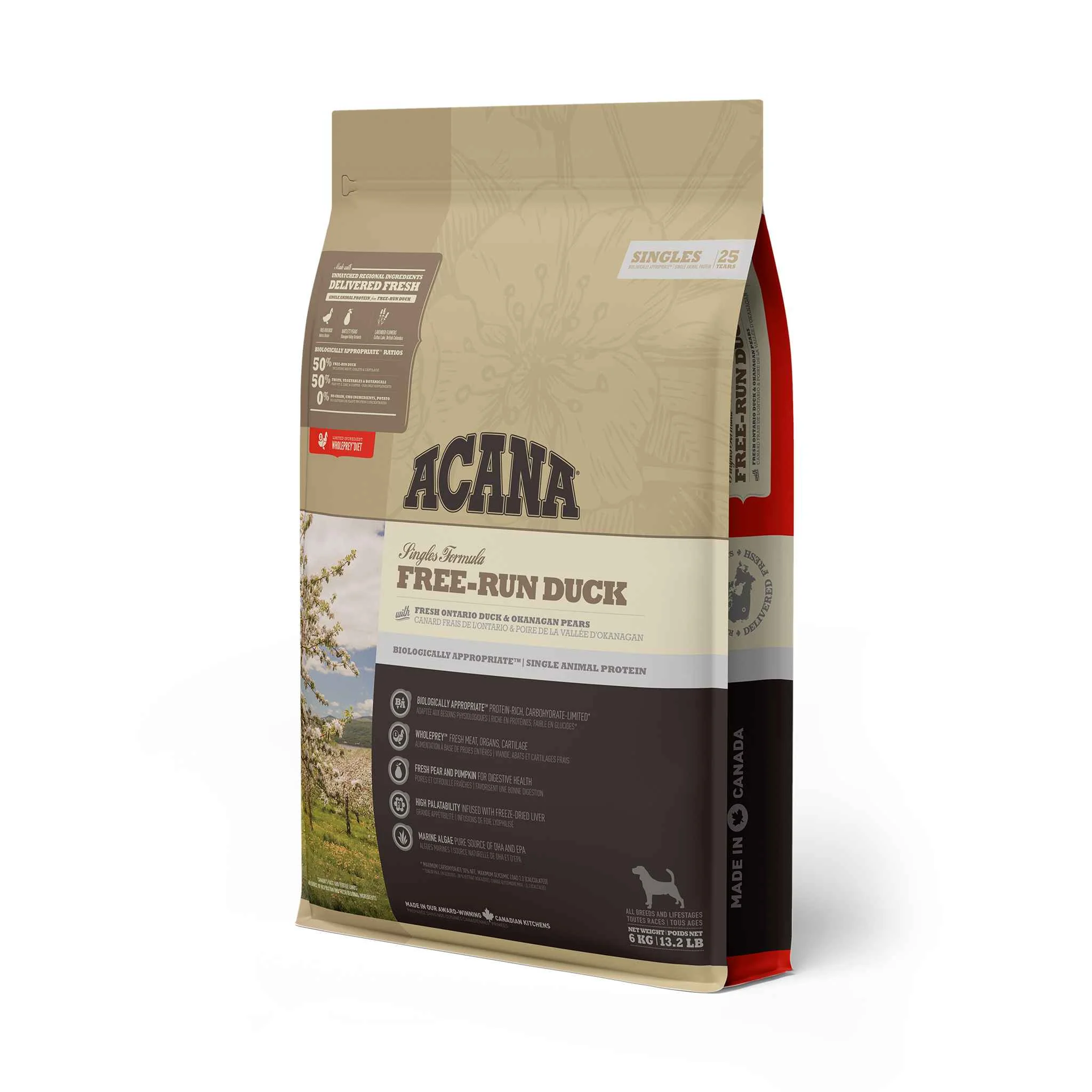 ACANA FREE-RUN DUCK 6KG A.U.V.