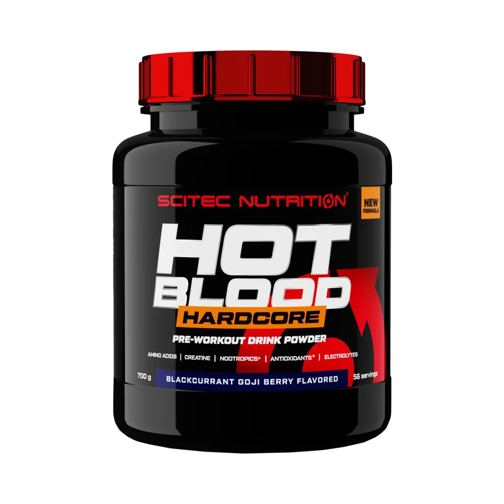 Scitec Nutrition Hot Blood Hardcore 700 g čierne ríbezle-goji