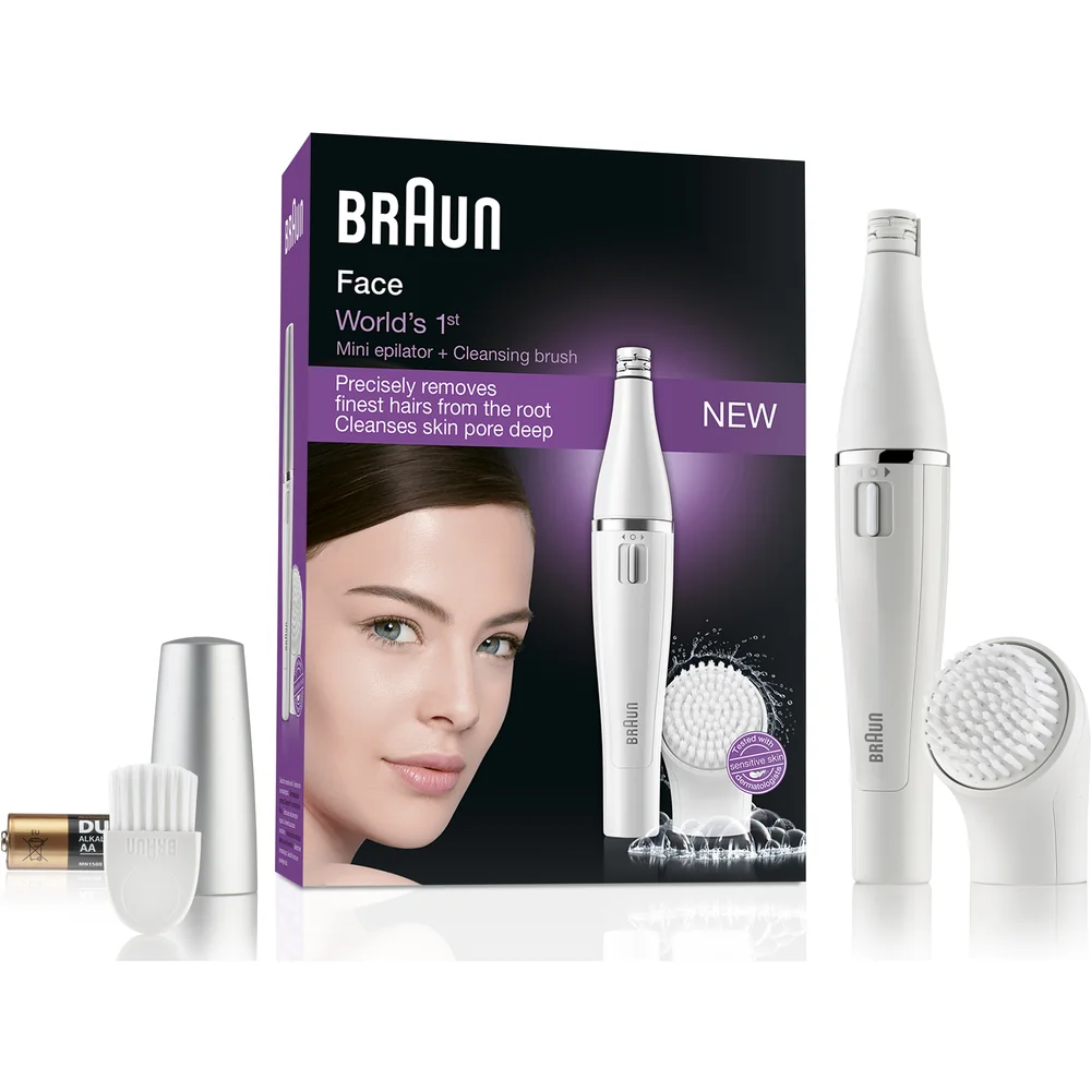 Braun FaceSpa SE810, epilátor na tvár 1×1 ks, epilátor na tvár