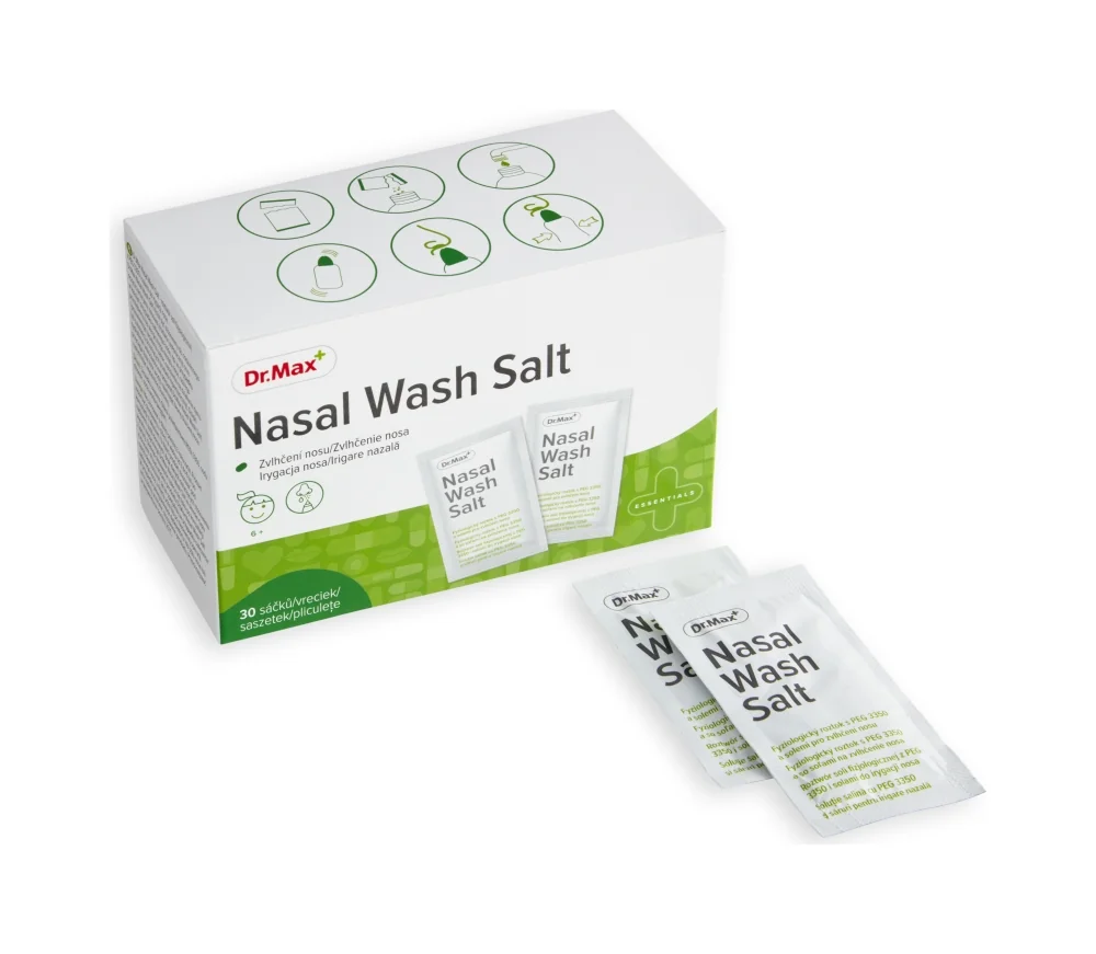 Dr. Max NASAL WASH SALT VRECKO 1×1 ks vrecko