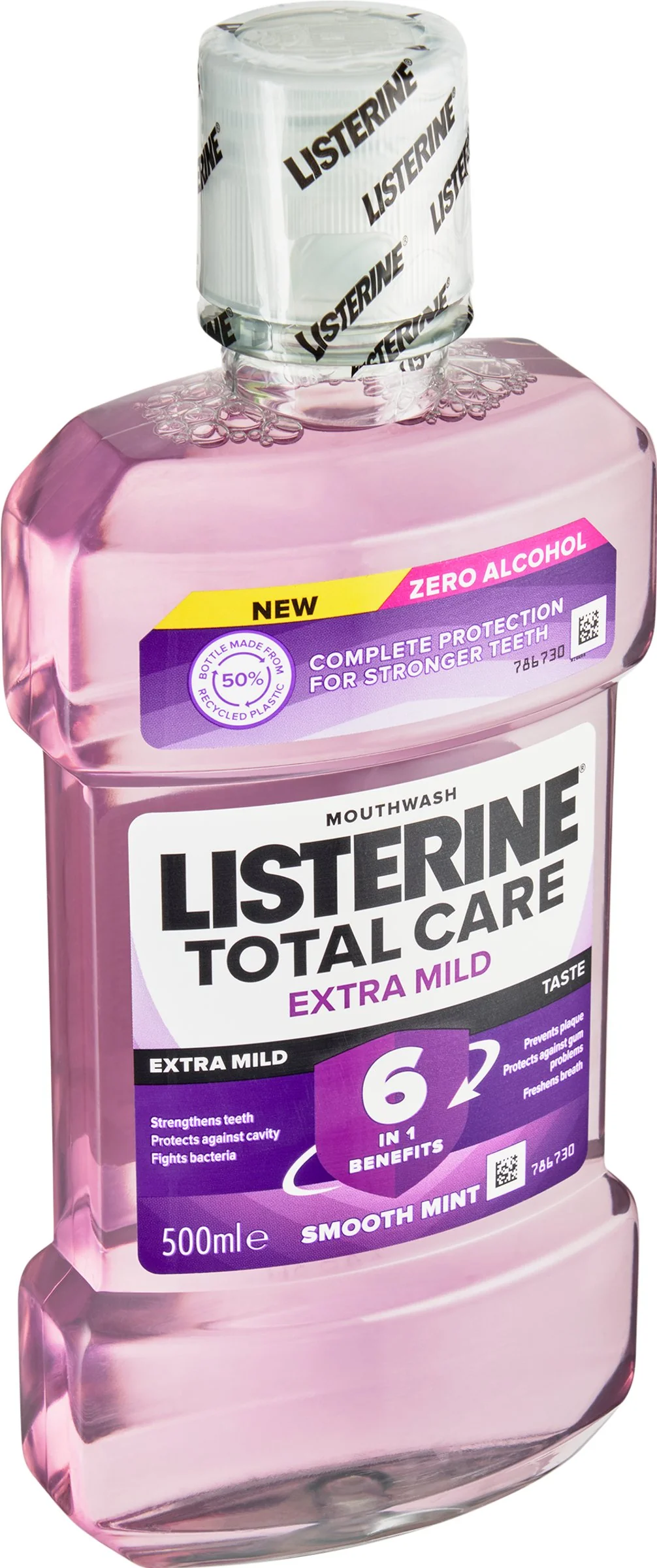 LISTERINE® TOTAL CARE Extra Mild ústna voda 1×500 ml, ústna voda