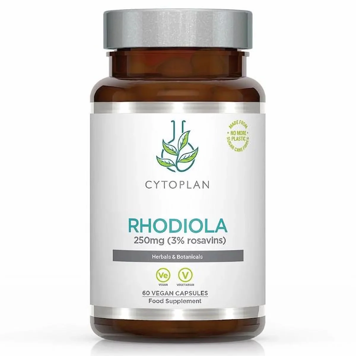 Cytoplan Rhodiola rosea 250 mg, 60 vegan kapsúl 