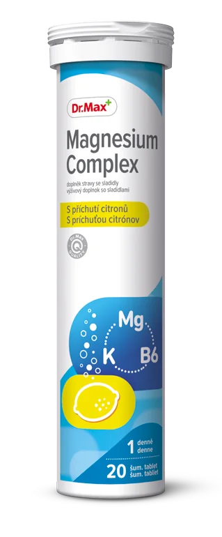 Dr. Max Magnesium Complex 1×20 tbl, výživový doplnok