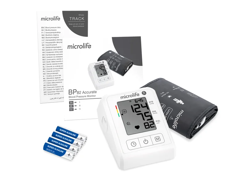 Tlakomer Microlife BP B2 Accurate s AD 1×1ks, tlakomer