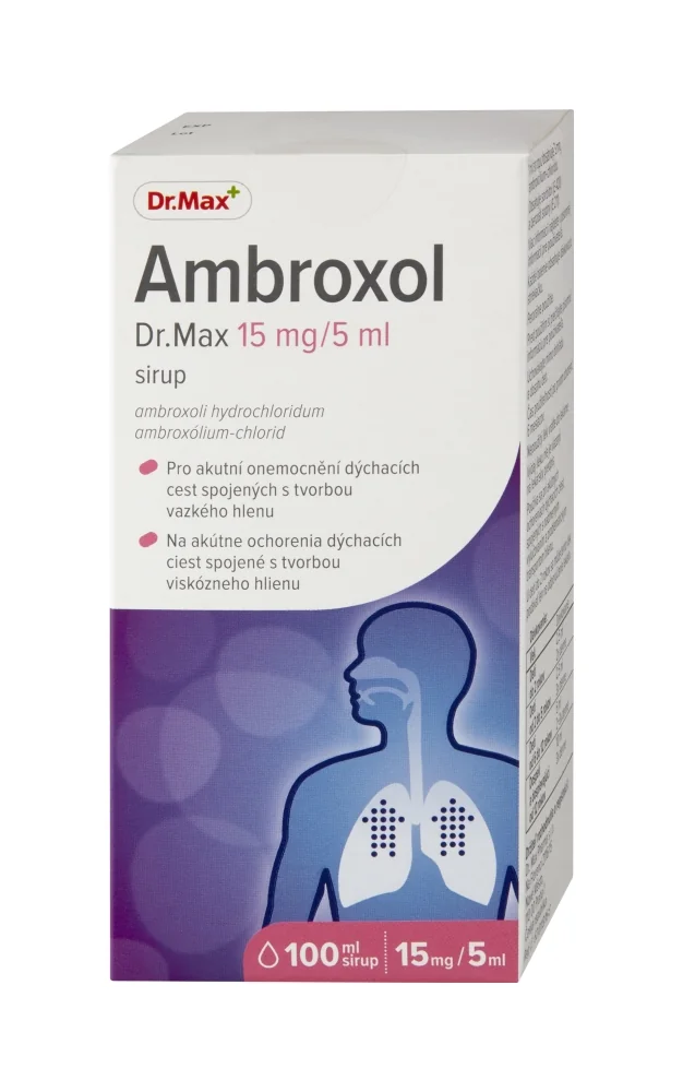 Ambroxol Dr.Max 15 mg/5 ml sirup