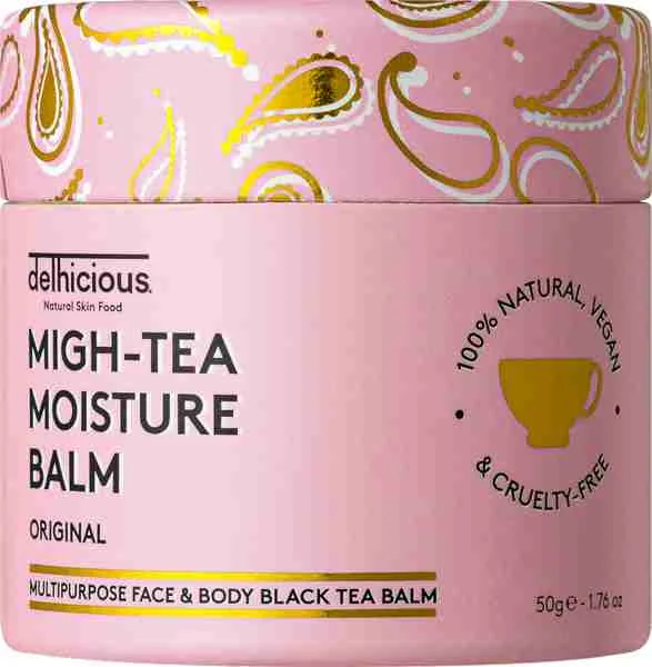 Delhicious, Migh-Tea Moisture Multipurpose Balm - Original 1×50 g, telový balzam