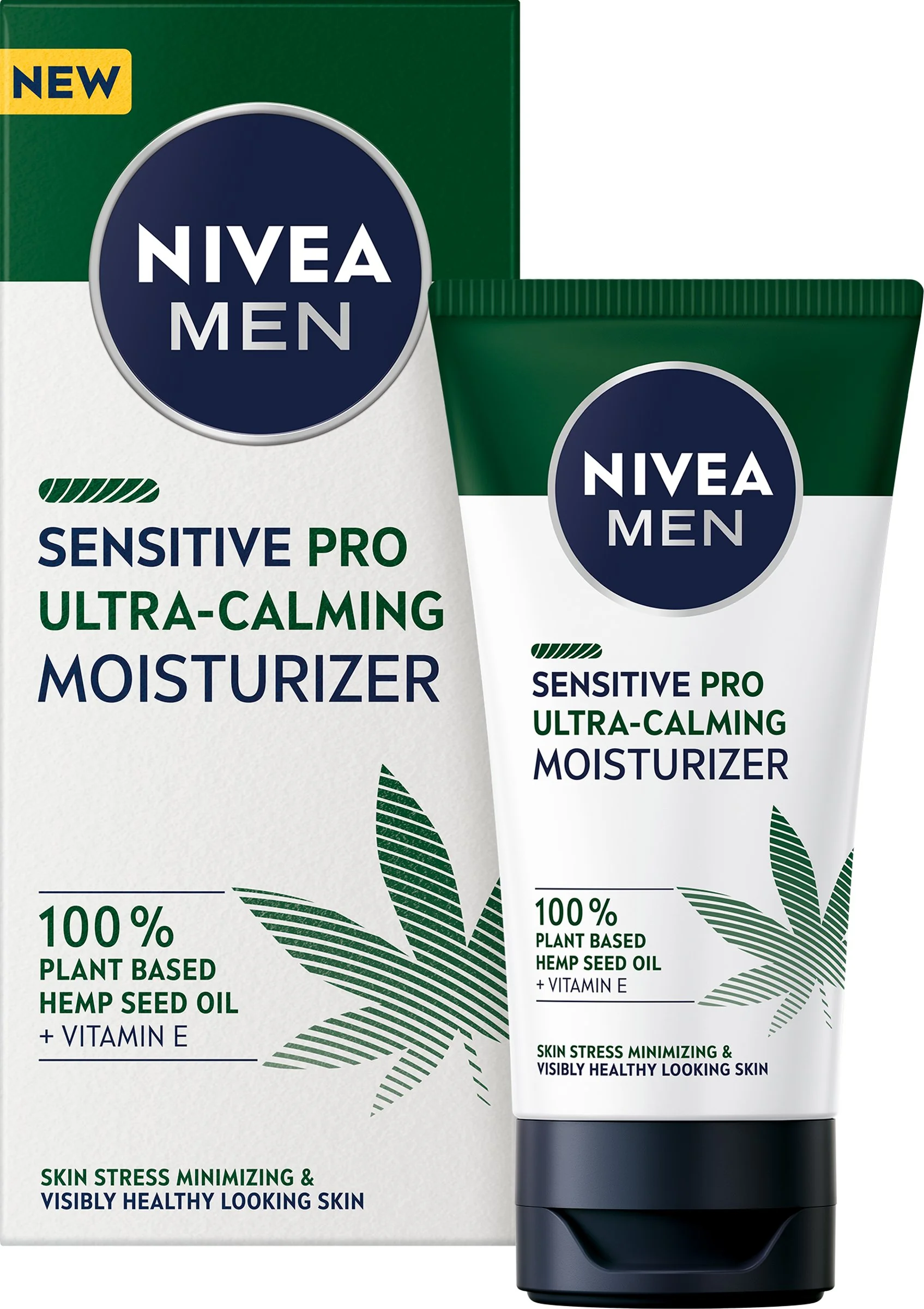 Nivea Men Pleťový krém Sensitive Hemp 1×1 ks, pleťový krém