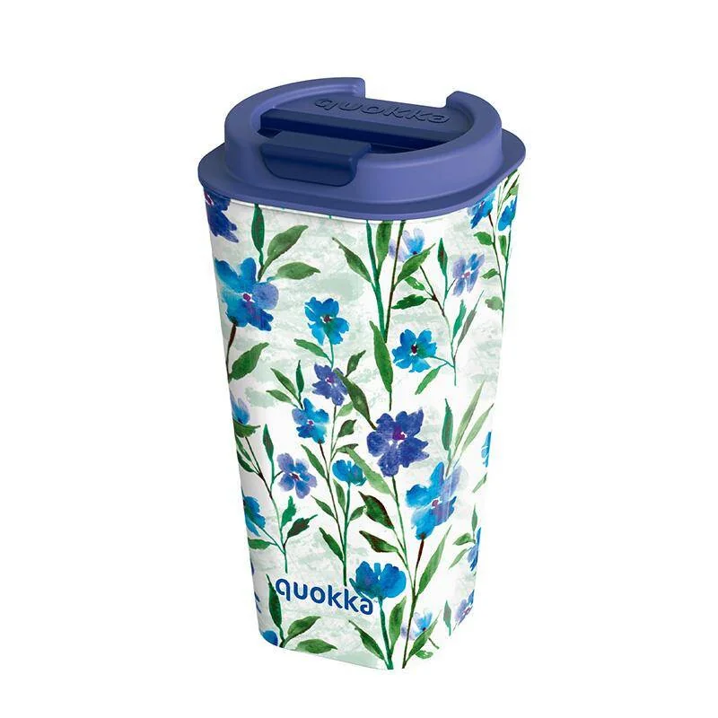 Quokka Vaso Cafe termohrnček 450 ml, ditsy bloom 