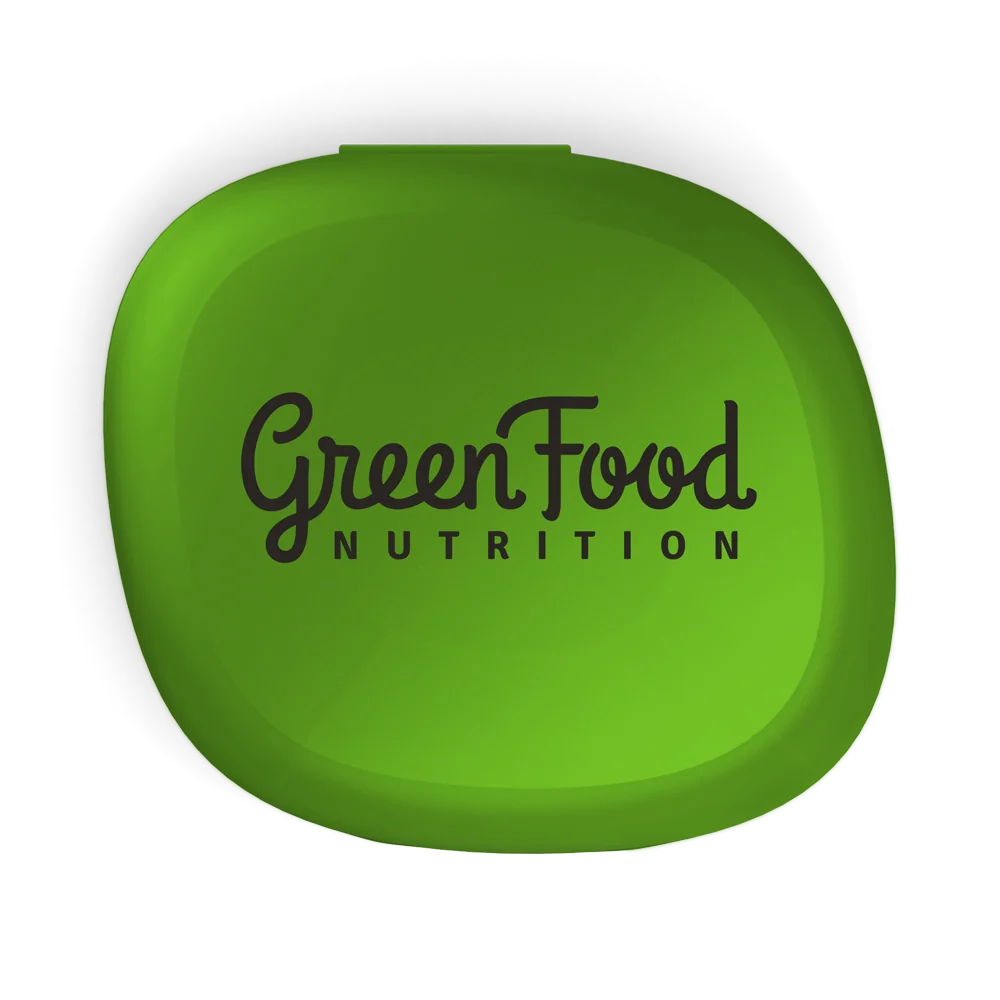 GreenFood Nutrition Pillbox green 1ks