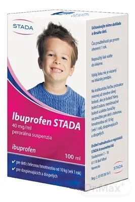 Ibuprofen STADA 40 mg/ml perorálna suspenzia