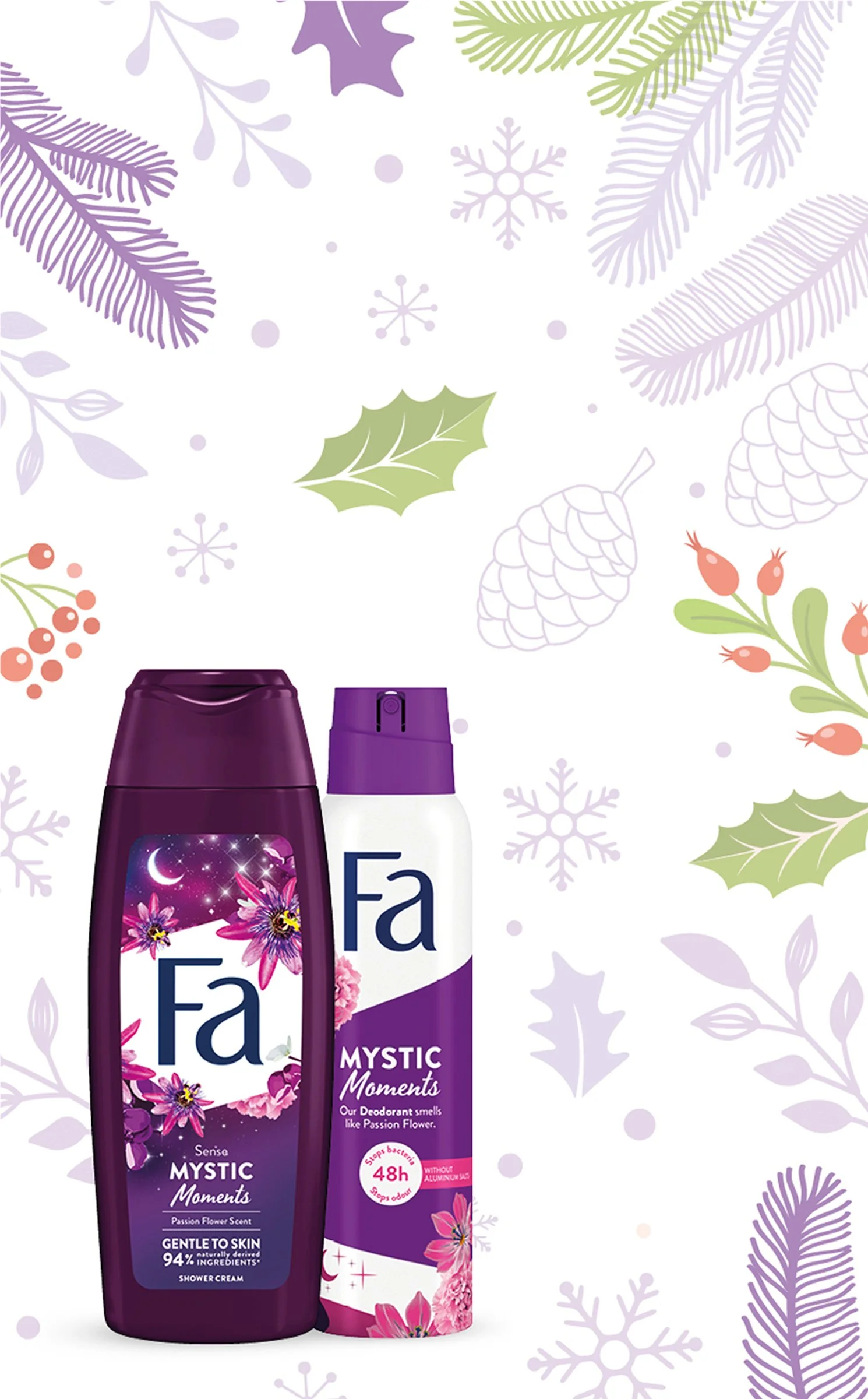 Fa k. Mystic Moments (sg250ml+deo150ml)