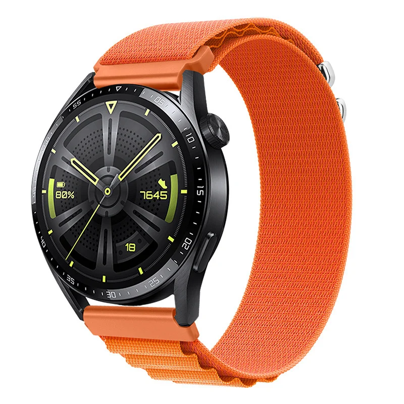 BStrap Nylon Loop remienok na Xiaomi Amazfit GTR Mini orange