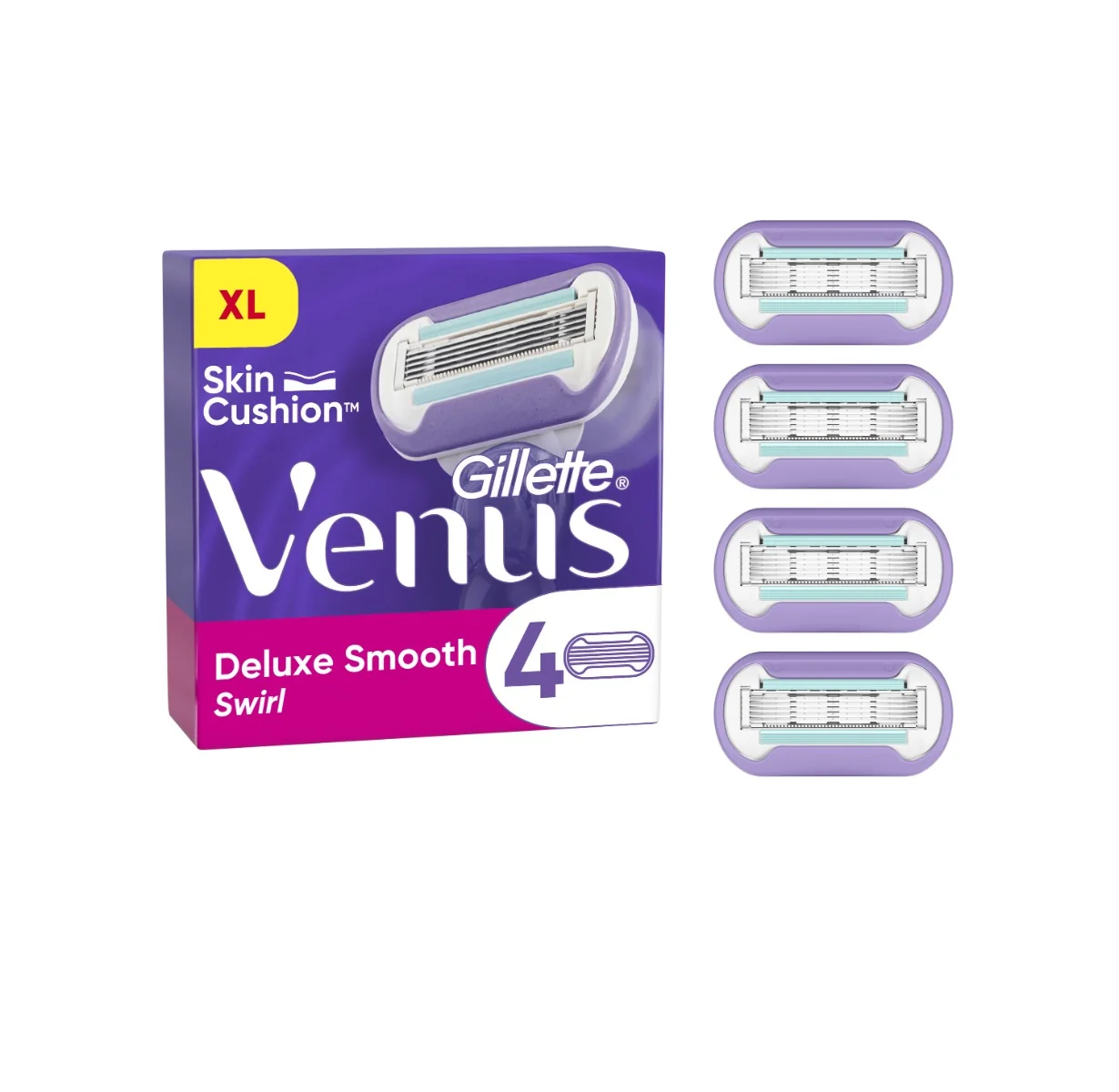 Gillette VENUS  SWIRL HLAVICE 4KS