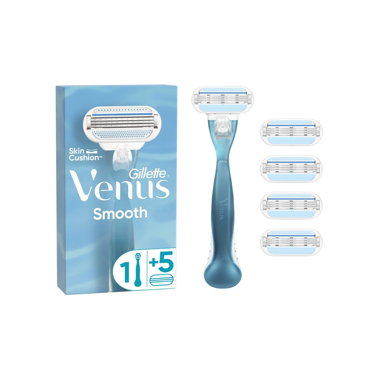 Venus Smooth Strojček + 5 holiacih hlavíc