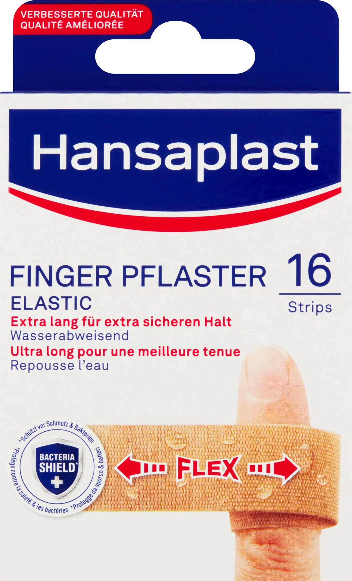 HANSAPLAST PRSTY 16KS 76861 SPECIAL.DLHA 1×16 ks, pružné náplasti