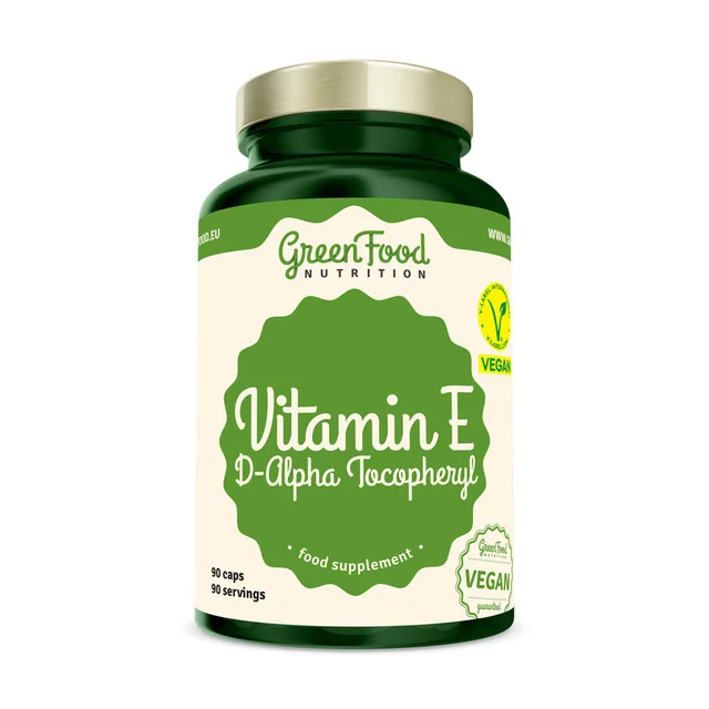 GreenFood Nutrition Vitamin E-D-Alpha Tocopheryl