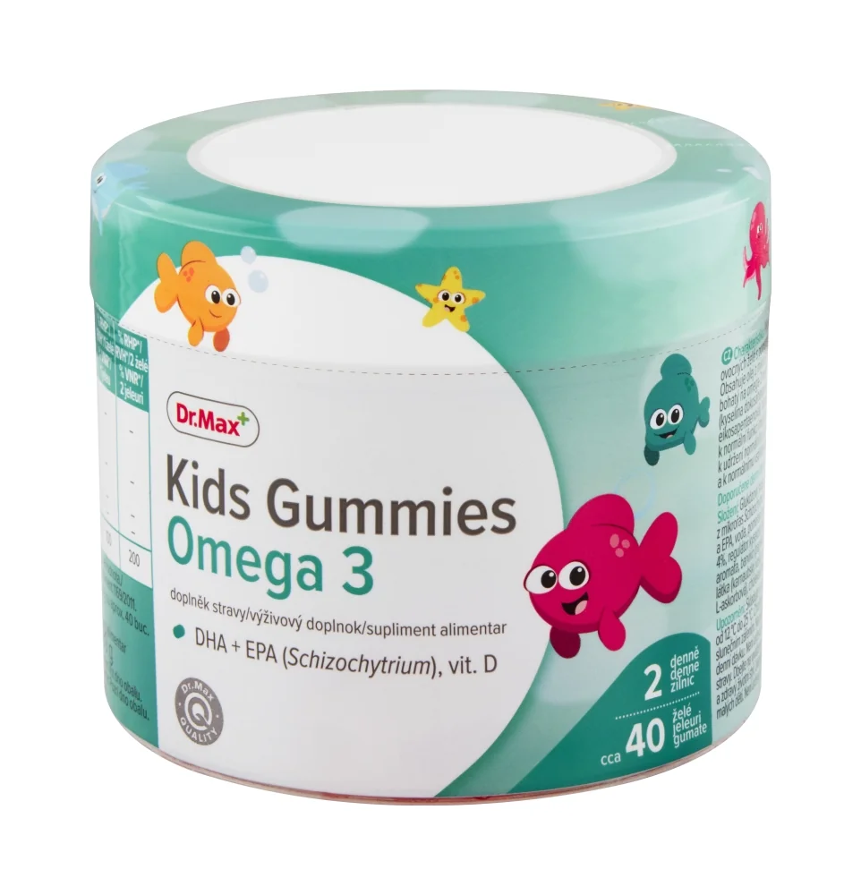 DR.MAX KIDS GUMMIES OMEGA-3 40KS