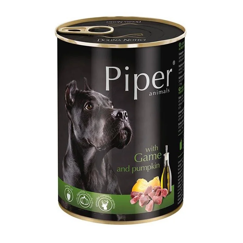 Konzerva pre psa Piper s divinou a tekvicou 0,4 kg