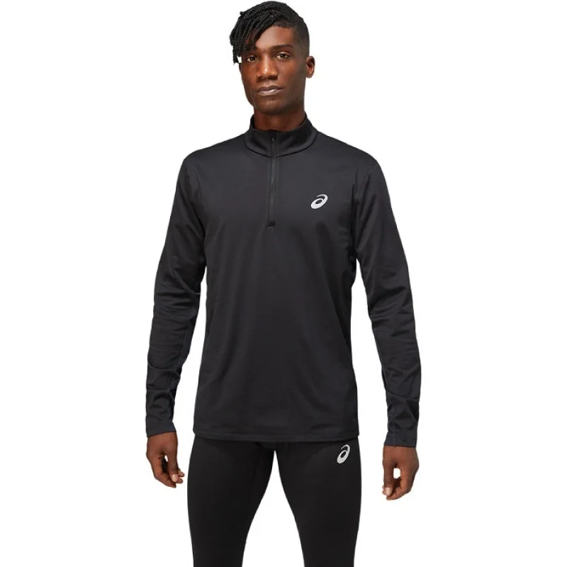 Asics Core LS 1/2 Zip Pánske zimné športové tričko s dlhým rukávom, veľ. XL 