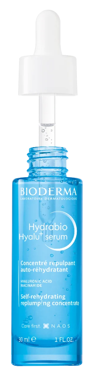 BIODERMA Hydrabio Hyalu+ 1×30 ml, vysoko koncentrované sérum na dehydratovanú pleť