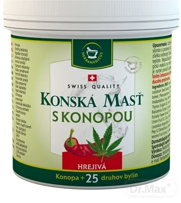 KONSKÁ MASŤ S KONOPOU HREJIVÁ