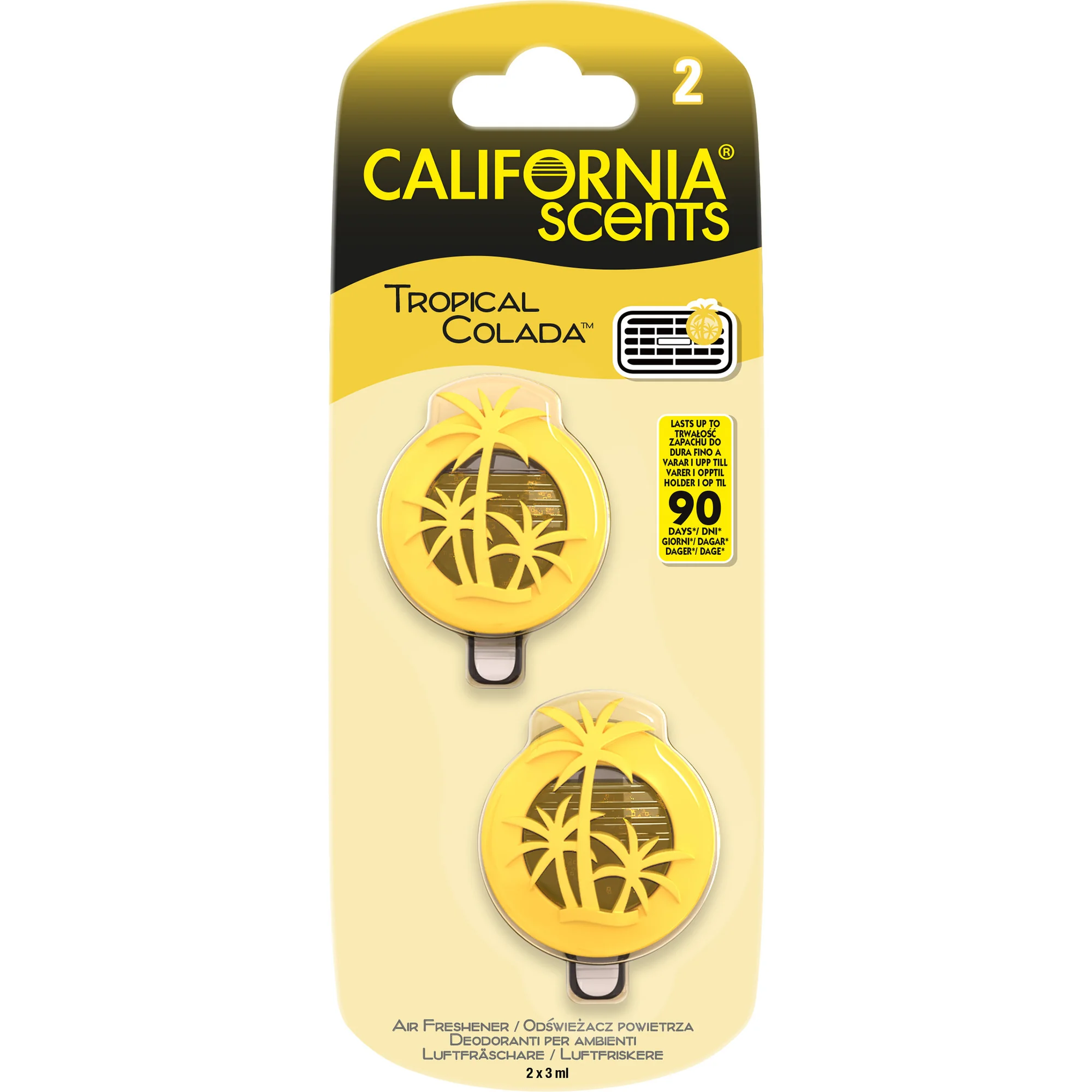 E303648600 California Scents MINI DIFFUSERS SINGLE SCENT Tropical Colada