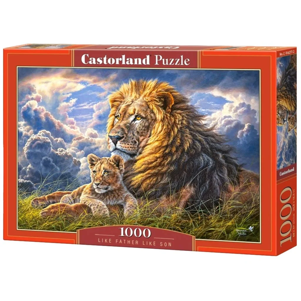 Puzzle 1000 dielikov Aký otec, taký syn 68 x 47 cm CASTORLAND