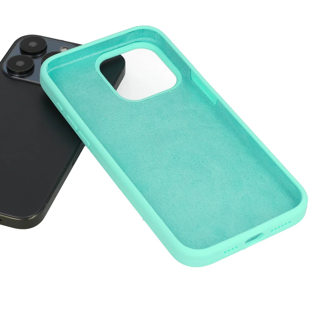 MG Silicone Lite kryt na iPhone 16, mint 