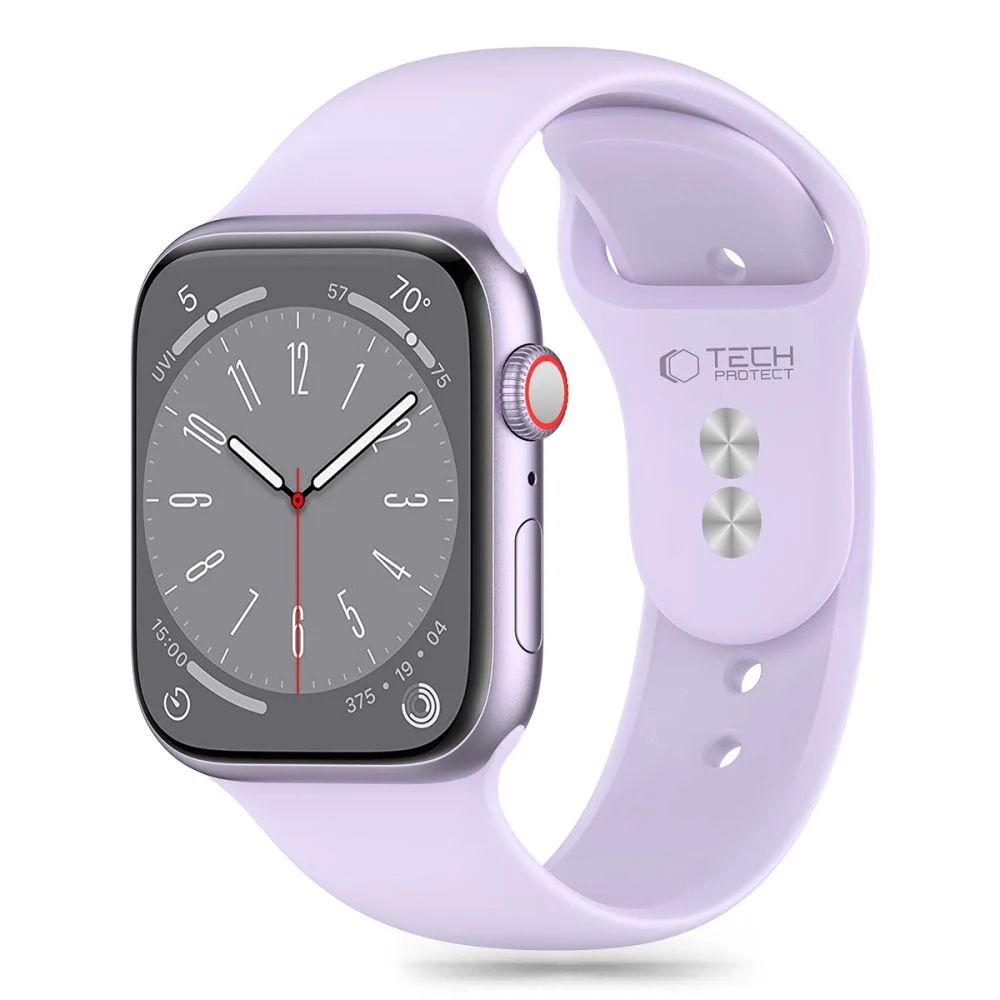 Tech-Protect Silicone remienok na Apple Watch 38/40/41mm purple