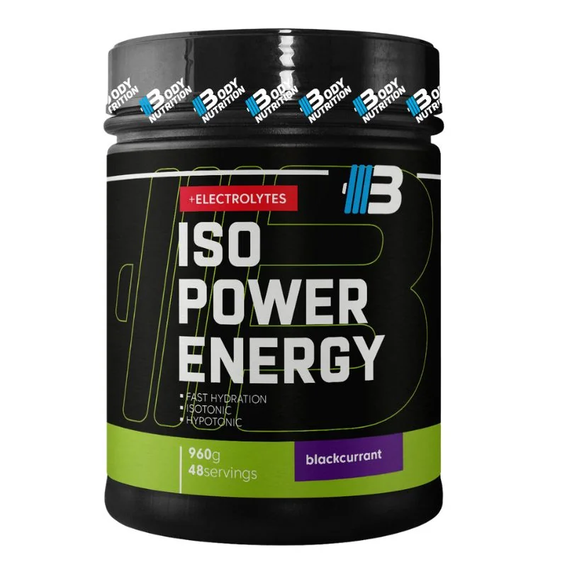 Iso power energy od BODY NUTRITION - čierna ríbezľa - 960g