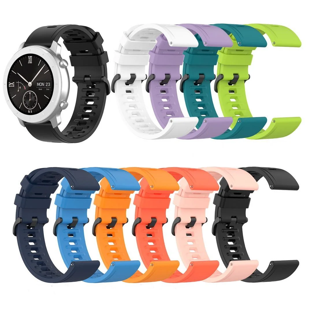 Silicone V3 remienok na Samsung Galaxy Watch Active 2 40/44mm Orange