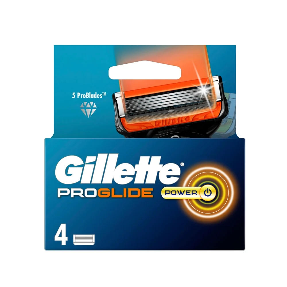 Gillette Fusion Proglide Power Níhradné hlavice 4ks