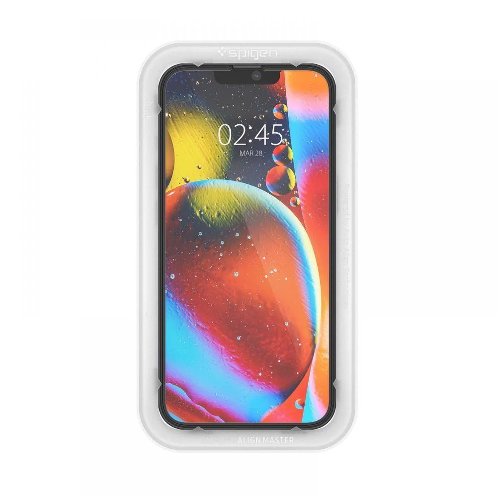 Spigen Alm Full Cover ochranné sklo na iPhone 13 Pro Max 