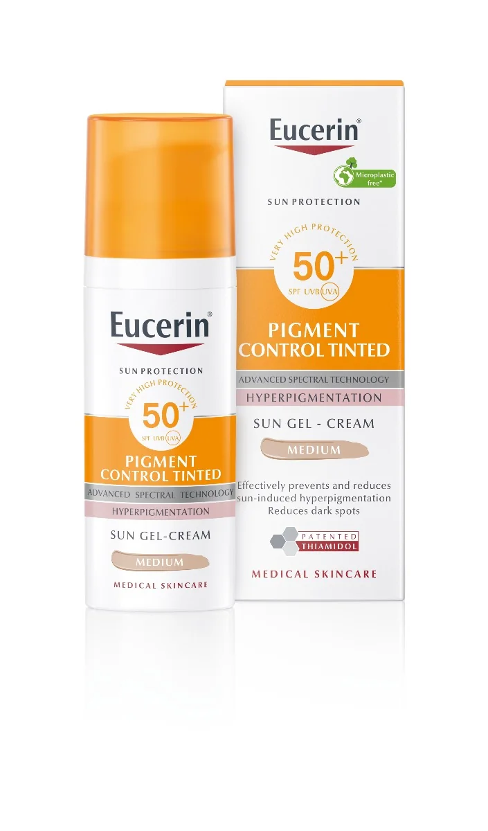 Eucerin SUN Emulzia PIGMENT CONTROL (stredne tmavá) SPF 50+