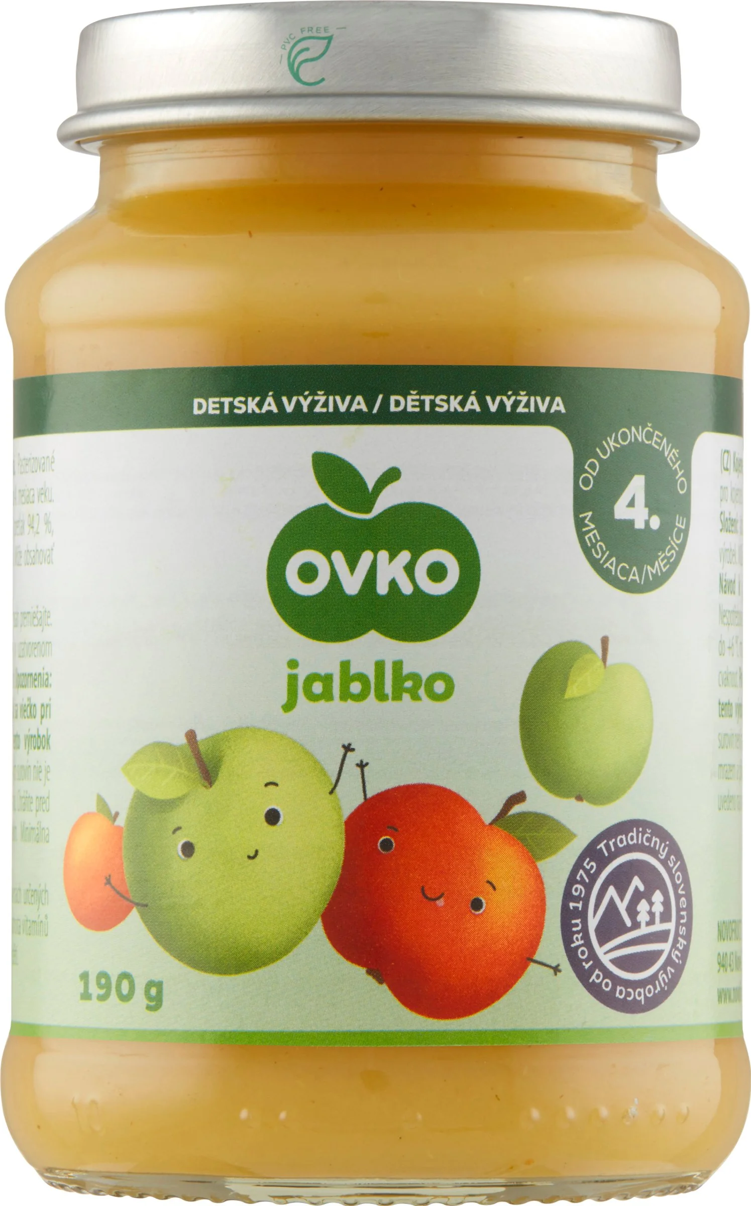 OVKO Detská výživa Jablko