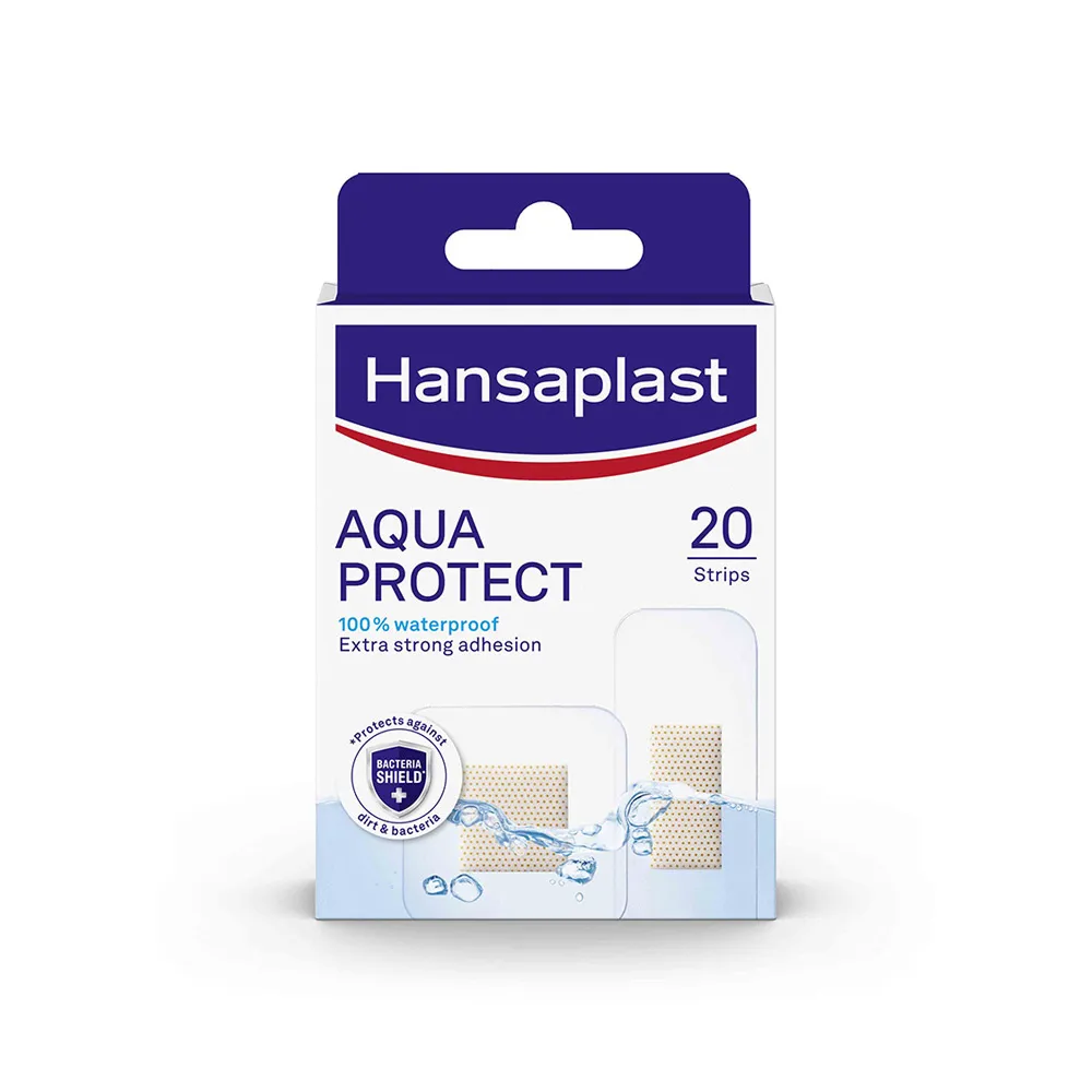 Hansaplast AQUA PROTECT 1×20 ks, náplasti