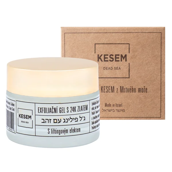 KESEM Exfoliačný gél s 24k zlatom 1×50 ml, exfoliačný krém