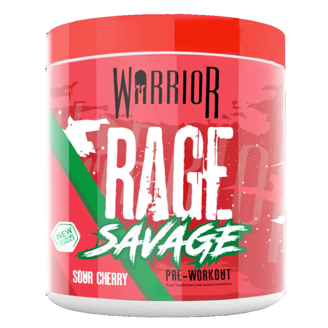 Warrior Rage Savage 330 g višňa