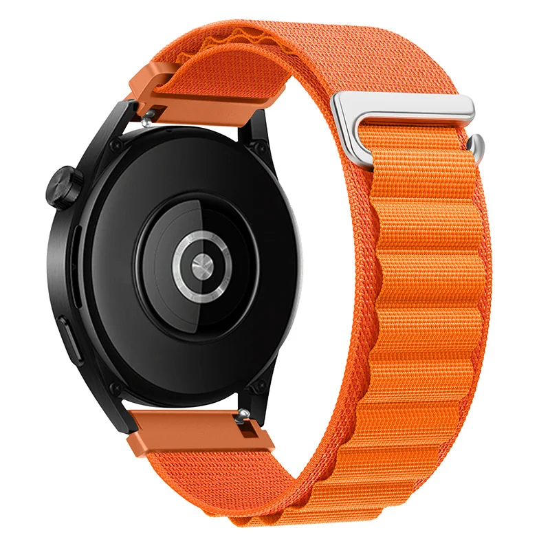 BStrap Nylon Loop remienok na Huawei Watch GT 42mm orange