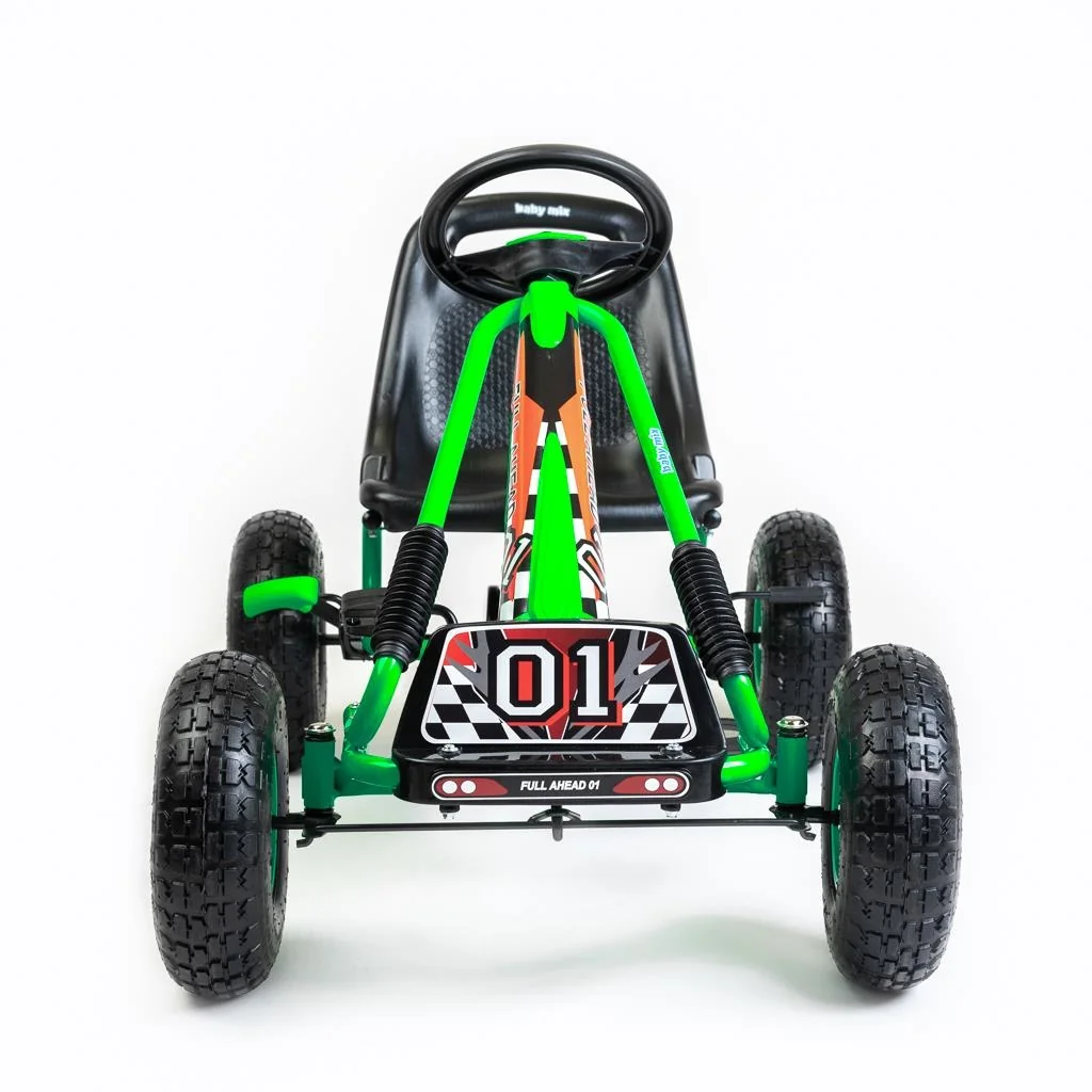 Detská šliapacia motokára Go-kart Baby Mix Razor zelená , 20C55294 