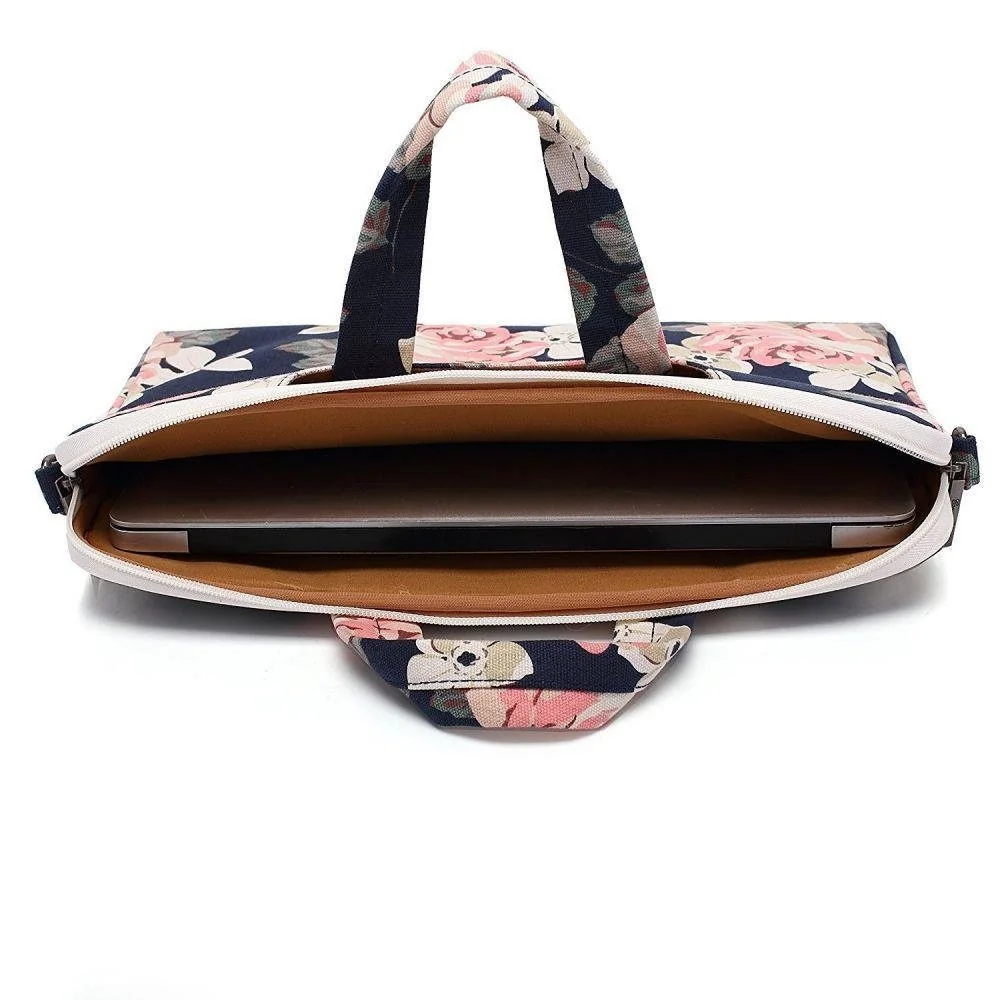 Canvaslife Briefcase taška na notebook 13-14'', navy rose 