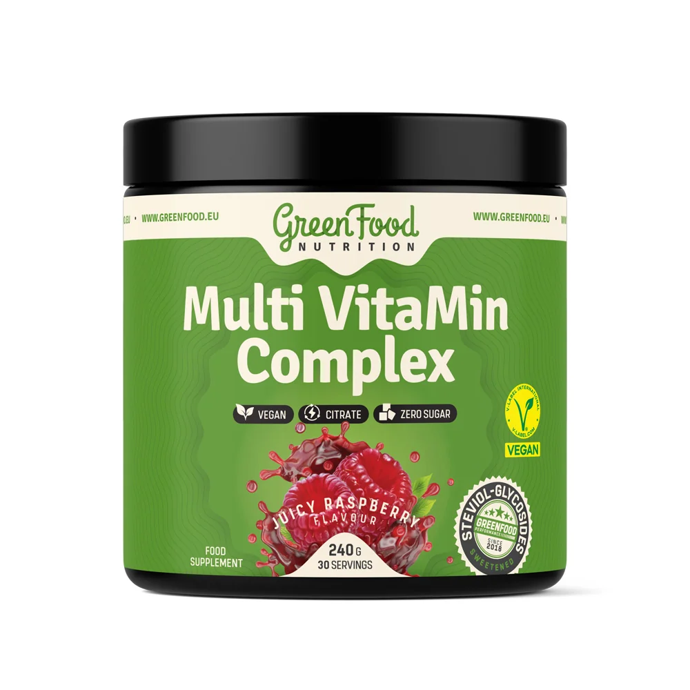 GreenFood Nutrition Multi VitaMin Complex juicy raspberry