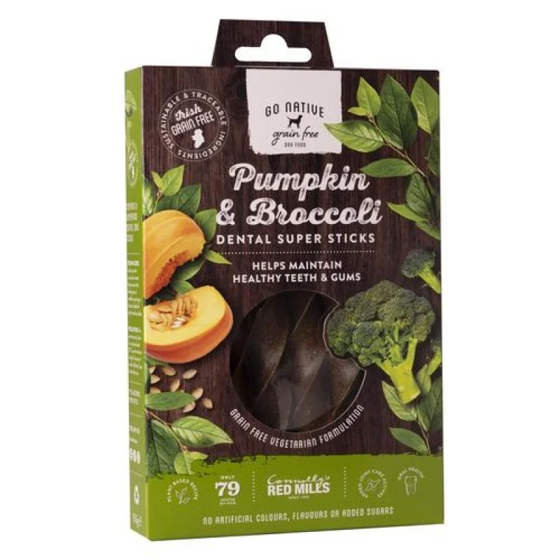 GO NATIVE Super Dental Pumpkin and Broccoli 150g 