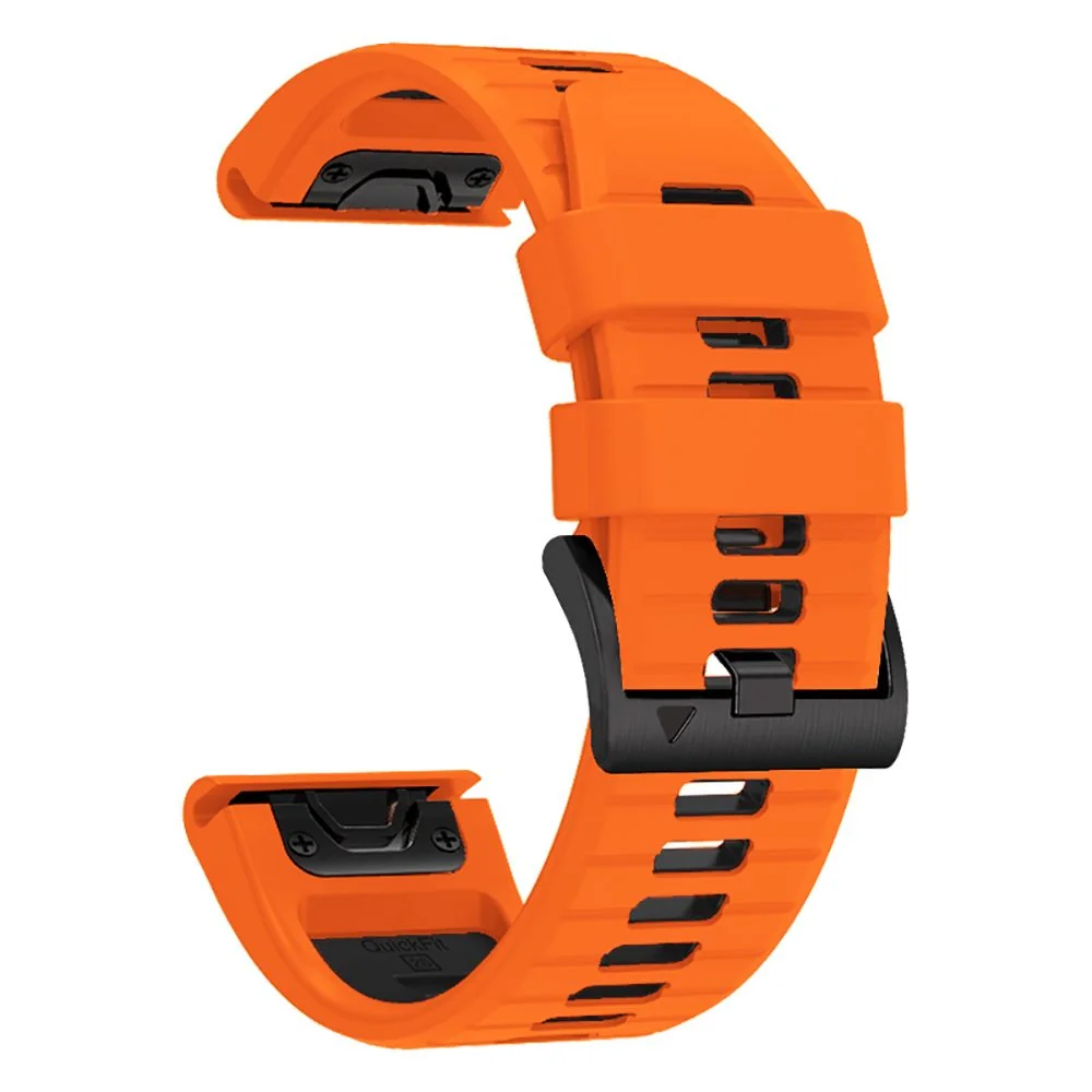 Tech-Protect Iconband remienok na Garmin Fenix 5x / 5x Plus / 6x / 6x Pro / 7x / 8 51mm, orange/black