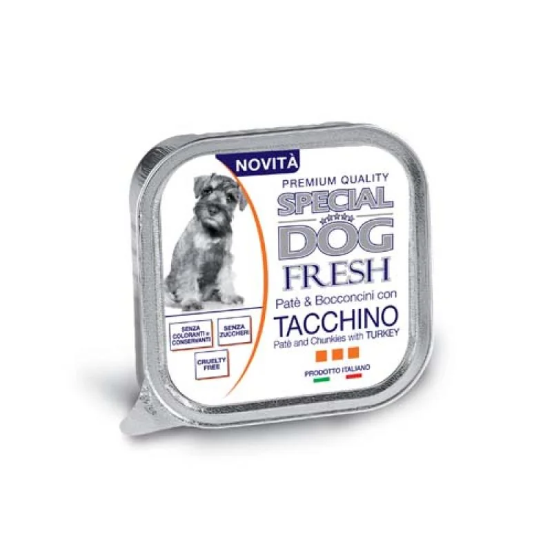 MONGE SPECIAL DOG EXCELLENCE FRESH Pate a kúsky morka 150g vanička